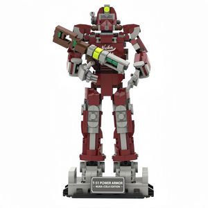 Cross-Border Hot-Selling Ornaments <strong>Doomsday</strong> Radiation Warrior Compatible Plastic for Building Blocks Trendy Play Assembly Toy - Product Image 5