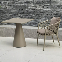 Juecheng Tables de bar modernes modulaires pour l'extérieur Table basse ronde pour hôtel de luxe