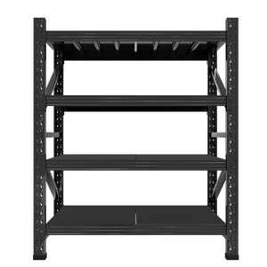 رف تخزين للمستودعات، رف متعدد الطبقات، رف عرض، رف مستودعات شديد التحمل، بالجملة، رف حديدي لغرفة التخزين المنزلية - Product Image 1