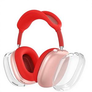 Funda Protectora Multifuncional de Diseño Transparente <span class=keywords><strong>para</strong></span> <span class=keywords><strong>Airpods</strong></span> Max, Carcasa Suave con Superficie en Relieve - Product Image 3