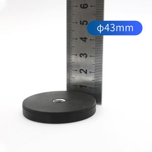 Base de 66mm de alta calidad, alfombrilla de ingenio súper fuerte, almohadilla para matrícula, cinta magnética, imán de banda recubierto de goma - Product Image 4