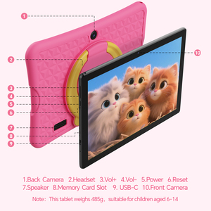 Món Quà Tốt Nhất <span class=keywords><strong>10.1</strong></span> Inch Trẻ Em Máy Tính Bảng 3 + 3G Mở Rộng + 32GB Trẻ Em Pre-Cài đặt Giáo Dục Ứng Dụng <span class=keywords><strong>Android</strong></span> 15 Máy Tính Bảng PC Cho Bé Trai Cô Gái - Product Image 6