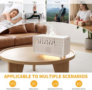 Máquina de Sonido Blanco para Dormir Bebés con Luz Nocturna y Reproductor de Sonidos Naturales - Product Image 6