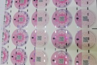 Chaofa Fil de sécurité holographique gaufré anti-contrefaçon, fil squelette personnalisé pour l'emballage de billets imprimés en offset
