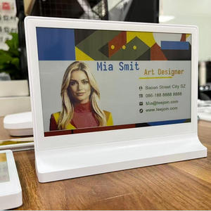 Écran numérique double face E-Paper EPD NFC pour application BLE API, pour salle de réunion, bureau intelligent, conférence, plaque nominative EPD, affichage E Ink - Product Image 1