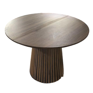 Original Factory Price Wooden Kitchen Furniture <strong>Walnut</strong> Wood Live Edge Slab Restaurant <strong>Dining</strong> <strong>Table</strong> - Product Image 6