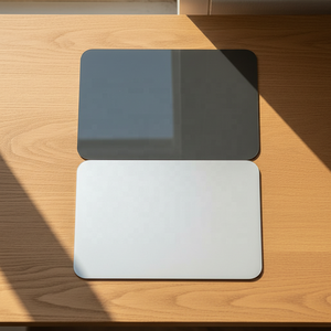 उच्च गुणवत्ता 1220*2440*18 मिमी मेलेनिन तैयार नमी-प्रमाण ई 1 मानक चमकदार सतह कच्चे <span class=keywords><strong>mdf</strong></span> रसोई के उपयोग के लिए - Product Image 1