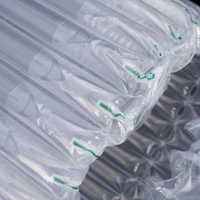 Sac d'emballage protecteur transparent en PE/PA gonflable, coussin d'air antichoc pour bouteilles, assiettes, lentilles