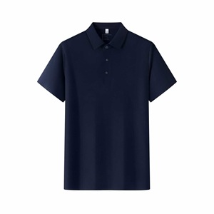 Camiseta Polo Promocional de Manga Corta, Algodón, Absorbe la Humedad, para Verano, Corte Holgado, Verde Sol - Product Image 3
