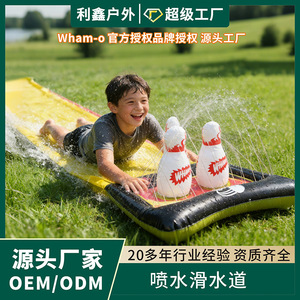 Toboggan aquatique gonflable Wham-o Slip N Slide en PVC pour enfants, jeu d'extérieur pour l'été avec accessoires - Product Image 5