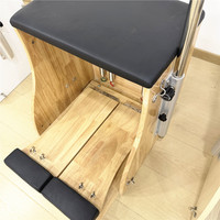 Chaise de Pilates Reformer, Chaise de Stabilité, Chaise Haute, Chaise de Pilates Classique, Chaise de Pilates en Bois