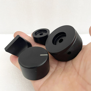 44*22Mm Versterker Hifi Audio Cnc Pure Aluminium Solid Knop <span class=keywords><strong>Volume</strong></span> Potentiometer Tone Gekartelde Versterker Chassis knop - Product Image 3