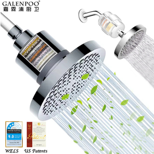 GALENPOO 20 Stage Filter <strong>Head</strong> <strong>Shower</strong> <strong>Powerful</strong> Filtration High Pressure Revitalizing Filtered <strong>Shower</strong> <strong>Head</strong> for Hard Water - Product Image 1