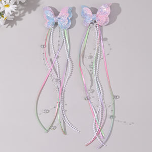 Заколка-бабочка для волос с блестками, <span class=keywords><strong>2</strong></span> шт. - Product Image 1