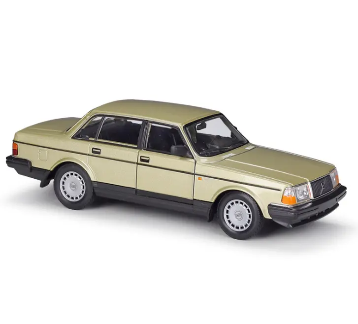 WELLY 1:24 VOLVO 240 GL Car Simulação Alloy Car Model Terminado Toy 4S-Shop Presentes