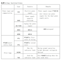 Module transmetteur de capteur de température à résistance PT100, RS485 isolé, Modbus RTU industriel, haute précision, 2, 4 ou 8 canaux
