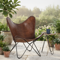 Fauteuil pouf moderne en cuir véritable IStapromo pour adolescents et enfants, idéal pour le salon, la chambre et le bureau