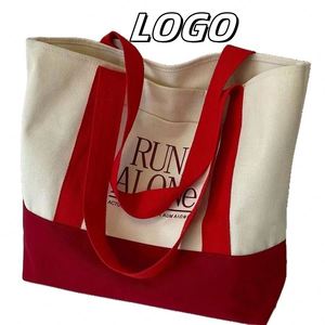 Bolsas de Lona Personalizadas X57 con Logotipo Impreso Personalizado, Bolsas de Mano Promocionales Reutilizables Ecológicas de Alta Calidad - Product Image 1