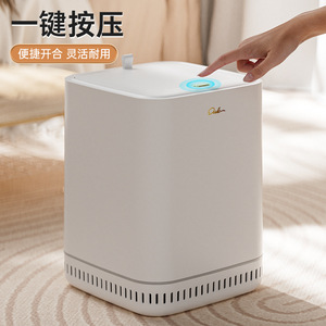 Rectangular Trash Can With Lid Thickened Large Capacity 12L Plus For Living Room And Bathroom Indoor Use - Product Image 2