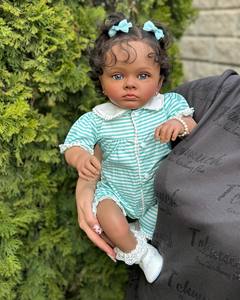 Boneka Bayi Reborn Silikon Vinyl Seluruh Tubuh MSYO New Healthy Complexion, Boneka Bayi Baru Lahir Realistis 22 Inci 55cm - Product Image 4