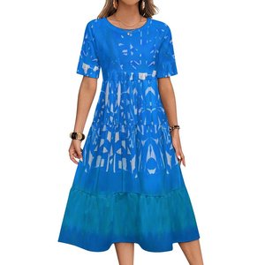 1 MOQ Envío Directo polinesio Elei diseño Tribal personalizado ecológico transpirable antiarrugas cintura Natural moda Casual - Product Image 2