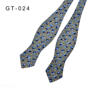 ربطات عنق للرجال, عالية الجودة الايطالية مزدوجة الجانب الأزرق الداكن مطبوعة ربطة عنق الاطفال ربطات العنق للرجال