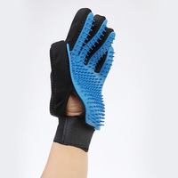 Gant de toilettage pour animaux personnalisé en gros, brosse à poils de chat, produits de toilettage pour animaux de compagnie en gros, gant de nettoyage pour animalerie
