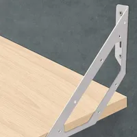 Support d'angle universel en acier inoxydable 304, multifonctionnel, à trois côtés, pour fixation d'angle, durable, haute qualité, inversé