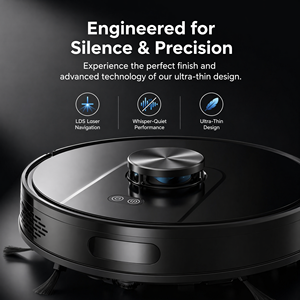 Smart LDS Lidar <b>Robot</b> <b>Vacuum</b> Cleaner with Remote Control, Quiet & Ultra-Thin for Home Hard Floors - Product Image 6
