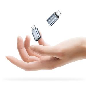 SAMZHE อะแดปเตอร์ OTG อะแดปเตอร์แอปเปิลปลั๊กตัวแปลงการชาร์จข้อมูลแบบตัวผู้เป็นประเภท-C หญิงเหมาะสำหรับไอโฟน 14/13/12/11/X/8 พลัส - Product Image 6