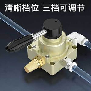 Vanne pneumatique manuelle Snz Shenzhou Hv02 03 04, vanne directionnelle à deux positions et cinq voies, vanne de réversal, usage industriel - Product Image 4