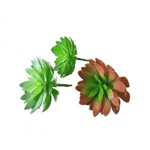 Suculentas Artificiales Realistas para Floristas, Echeveria y Flores de Plástico Duradero, Elevan Ramos y Centros de Mesa - Product Image 3