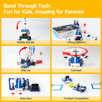 Kit de Construcción 16 en 1, Juguete Robótico Educativo para Programación en Python y Makecode, Compatible con Microbit V1 y V2