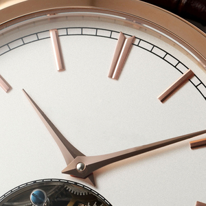 นาฬิกาข้อมือผู้ชาย ระบบออโตเมติก ตัวเรือนสแตนเลสสตีลสีโรสโกลด์ ดีไซน์คลาสสิกระดับไฮเอนด์ หน้าปัดแบบสเกเลตัน พร้อมกลไกตูร์บิญอง เหมาะสำหรับธุรกิจและการใช้งานทั่วไป - Product Image 3