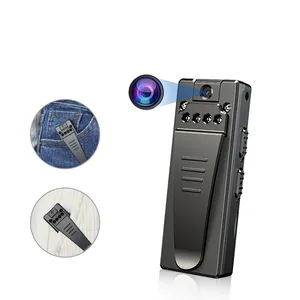 Portable Video Recorder Pen Night Vision 1080P HD Back Clip Mini Camera Wearable Body Camera