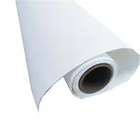340กรัม Eco-ตัวทำละลายพิมพ์ม้วนกระดาษอาร์ตม้วนผ้าใบผ้าใบโพลีเอสเตอร์ผ้าใบที่มีพื้นผิวมันวาว