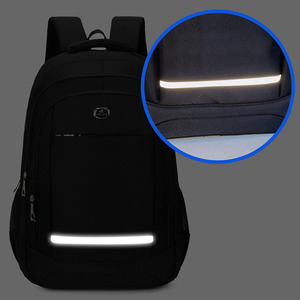 Sac à dos en nylon personnalisé fabriqué en usine, imperméable, Oxford, sport, école, randonnée, voyage, usage décontracté, vente en gros - Product Image 3