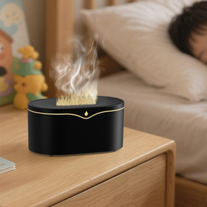 Hot Sale Simulation Flame Humidifier Aromatherapy Machine Usb Ultrasonic <b>Essential</b> <b>Oil</b> Aroma Fire Flame <b>Diffuser</b> - Product Image 1