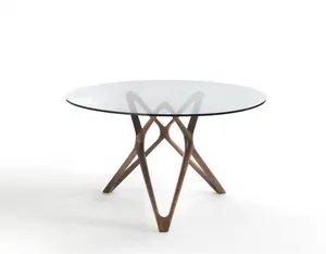 <span class=keywords><strong>Table</strong></span> <span class=keywords><strong>à</strong></span> <span class=keywords><strong>manger</strong></span> de base <span class=keywords><strong>en</strong></span> <span class=keywords><strong>verre</strong></span> rond arc-<span class=keywords><strong>en</strong></span>-ciel avec bois de frêne avec 4 chaises <span class=keywords><strong>en</strong></span> nylon Meubles de maison <span class=keywords><strong>Table</strong></span> <span class=keywords><strong>à</strong></span> <span class=keywords><strong>manger</strong></span> <span class=keywords><strong>ronde</strong></span> moderne <span class=keywords><strong>en</strong></span> bois massif - Product Image 1