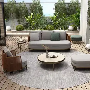 Hoge Kwaliteit Patio Outdoor Rotan Sofa Set Tuinmeubelen Te Koop Rieten Buiten Tuinmeubelen