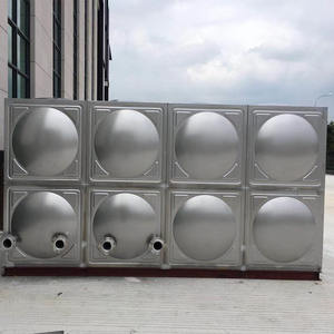 Réservoir d'eau industriel en acier inoxydable 304 / 316, réservoir de filtration d'eau en acier inoxydable - Product Image 2