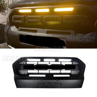 Parrilla Delantera LED para Coche, Parrilla de Carreras, Kit de Carrocería, Parrilla Delantera para Ford Ranger T7 T8, Pieza Exterior