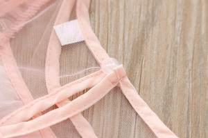 Vestidos de Encaje con Flores de Color Rosa de Alta Calidad para Niñas, Vestidos de Verano con Tutú y Tela Transpirable - Product Image 2