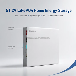 Touchscreen LCD 15kWh Lithium-Ionen-Wand batterie 51,2 V 300Ah LiFePO4-Batterie Home Energy Storage System - Product Image 2