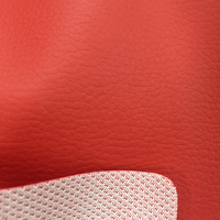 Cuir PU recyclé de haute qualité, tissu synthétique en vinyle gaufré PVC imperméable, doux et élastique pour canapés, chaussures et revêtements.