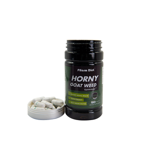 Jeugd 60% Icariin Epimedium <span class=keywords><strong>Capsules</strong></span> Natuurlijke Mannelijke Versterker Verbeteren Seksuele Functie 90 <span class=keywords><strong>Capsules</strong></span>/Fles Oem Service Voor Volwassenen - Product Image 1