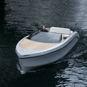 2023 самая популярная роскошная дизайнерская лодка Круизная Рыбацкая яхта лодка понтонная лодка