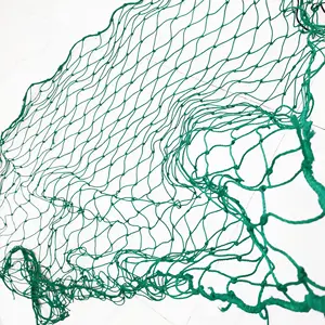 Stretchable longitudinal stretch multifilament woven pheasant net fishing net