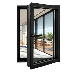 Canadian Standard Energy Star Luxury Window Thermal Insulation Aluminum Casement Windows