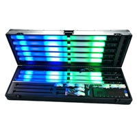 Tube LED sans fil Pixel Lighting, batterie sans fil DMX 360 LED pour mariage, DJ, éclairage de scène, événement, divertissement, fête, mariage